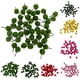 thumbnail image 4 of Lote de 50 árboles en miniatura de plástico para decoración de paisajes ferroviarios. Verde claro, 4 of 9