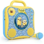 Minions CD+G Karaoke System with Wired Microphone