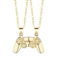 thumbnail image 2 of WNFJR Magnetic Game Controller Necklace for Couple Matching Console Handle Pendant for Best Friends Friendship Valentine's Gifts, 2 of 3