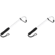thumbnail image 1 of Anzuelo de Metal para Pesca en Hielo, Garfio Portátil para Barco de Agua Salada (Blanco M), 1 of 5