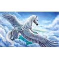 thumbnail image 2 of Flying Pegasus Wall Mural Wallmonkeys Peel and Stick Decals for Girls (36 in W x 22 in H) WM502981, 2 of 4