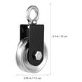 thumbnail image 2 of ROMANSENTIAL Aluminum Alloy Lifting Pulley 1Pack for Gym Pulley System and Strength Training Equipment Accessories, 2 of 8