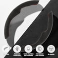 thumbnail image 4 of 2pcs Car Steering Wheel Covers Soft Breathable Auto Steer Wheel Protector Anti-slip Steering Wheel Cover Compatible with Model 3/Model Y for Men Women, 4 of 9