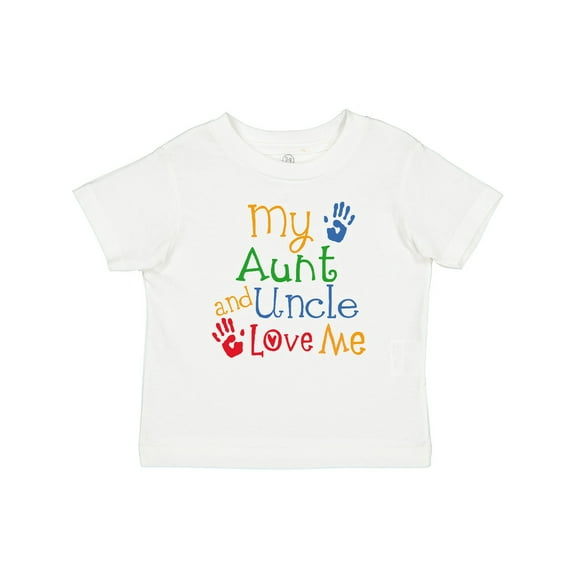 Inktastic My Aunt and Uncle Love Me Boys or Girls Baby T-Shirt