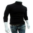 thumbnail image 1 of Chandail Col Roulé pour Hommes Chandail Décontracté Tricoté, 1 of 3