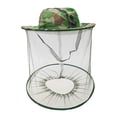 thumbnail image 2 of Flmtop Insect Mosquito Net Mesh Cap Face Protector Outdoor Fishing Hunting Camping Hat, 2 of 9