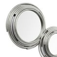 thumbnail image 6 of "Ascending Reflection" Circle Array Mirrors in Metal Foiled Frame,24"x59", 6 of 12