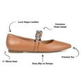 thumbnail image 7 of Journee Collection Womens Metinaa Ballet Pointed Toe Slip On Flats, 7 of 7