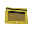 thumbnail image 2 of Three-Hole Single and Double Zipper Pencil Case Yellow, 2 of 4