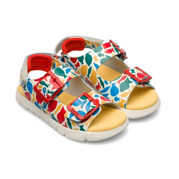 Camper Girls Oruga Sandal Kids, Multicolor,1 M US