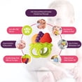 thumbnail image 2 of Baby Teething Toys for Newborns 0-6 Months | Textured Silicone Teethers for Infants 6-12 Months | Soothes Baby's Gums | 3 Pack, 2 of 6