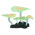 thumbnail image 2 of Aquarium Coral Ornament, Aquarium Decorations Ornament Colorful Simulation Coral Silicone Coral Fish Tank Decorations  for Aquarium Landscape for Fish Tank Green, 2 of 7