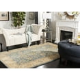 thumbnail image 3 of SAFAVIEH Classic Anabella Oriental Wool Area Rug, Blue/Light Gold, 5' x 8', 3 of 11