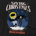 thumbnail image 2 of Merry Little Batman Saving Christmas Unisex Adult Long-Sleeve T Shirt, Black, X-Large, 2 of 2