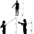 Resistance Band Wall Anchor Workout Exercise Wall Mount Anchor for Home Gym
