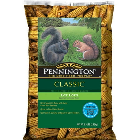 Sweet Corn Squirrel Log - Pennington Seed Ear Corn Squirrel Feed, 6.5 lb.