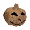thumbnail image 1 of Decoración de Halloween, Calabaza reutilizable para fogata de Halloween, Calabaza de cerámica para Halloween, Calabaza de cerámica ignífuga para fogatas, Decoración de Halloween para fiestas, Barbacoa, 1 of 2