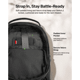 thumbnail image 5 of Gaming Nintendo Switch 2 Carrying Case, Sling Crossbody Travel Bag, Fits Up to 2 Pro Controllers with 10 Game Cartridge Slots, Soft Interior & Lightweight Protective Gaming Pouch - Black, 5 of 10