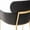Dark Grey/Gold, variant on SAFAVIEH Couture Charlize Curved Mid Back Counter Stool, Ivory/Gold