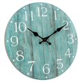 thumbnail image 1 of Wall Clock,10 Inch Teal Silent Non-ticking Kitchen Clock Decor, 1 of 5
