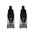 thumbnail image 1 of Eaton Tripp Lite Series STP (RJ45 Cat6a 1 ft 10G Snagless Shielded Slim Ethernet Cable M/M), PoE, Black, (0.3 M) - Câble Réseau - RJ-45 (M) à RJ-45 (M) - 1 ft - 0,2 in - STP - CAT 6a - IEEE 802.3an/IEEE 802.3af/IEEE 802.3at - CM - Sans Accrochage, Toronné - Noir - pour P/N: N235-001-SH-6AD, N238-001-SH-TFA, N254-024-SH-6A, 1 of 3