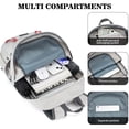 thumbnail image 2 of Mochila BAGPARKK, grande, 35 L, ligera y plegable, gris, 2 of 7
