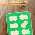 thumbnail image 4 of 4Pcs Chocolate Frog Mold Silicone Frog Candy Mold Easy Release Chocolate Frog Tray 8 Cavity Ice Frog Tray Heat Resistant Frog Ice Mold Reusable Frog Baking Mold for Home, 4 of 10