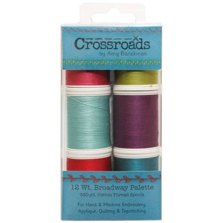 Sulky, Designer Crossroads Denim 6 Spool Thread Kit (330yds)