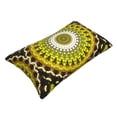 thumbnail image 3 of Kll Yellow Mandala Pillow Covers Envelope Closure,Super Soft And Cozy Fuzzy Fleece Pillow Case Cover 20"X30", 3 of 8
