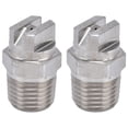 thumbnail image 2 of Fan Nozzle,2pcs Fan Nozzle Stainless Sprayer Nozzle Fan Spray Nozzle Convenient Use, 2 of 14