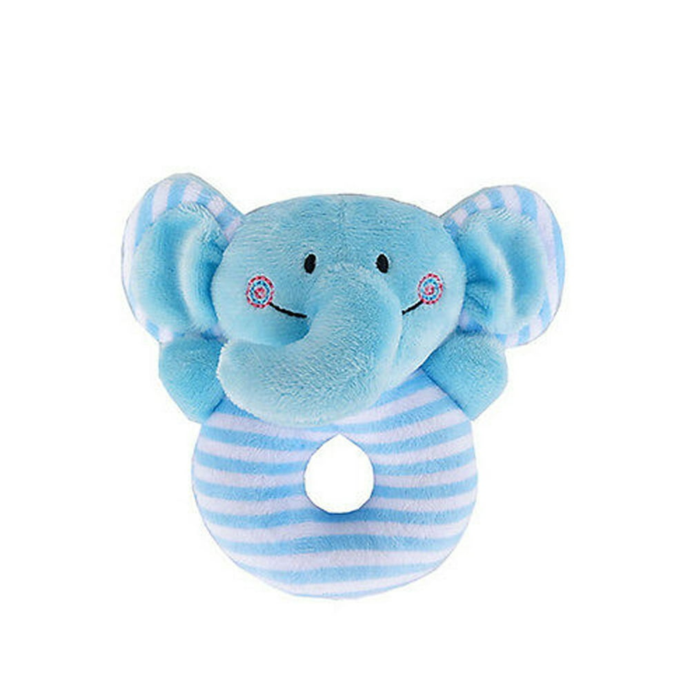 Baby Baby Toy Stick handmade items Soft Rattle and Sqeaker Set