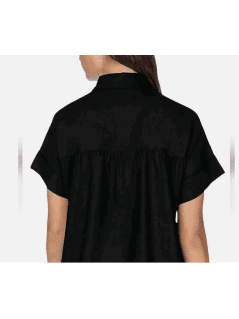 Well Worn Dresses | Nwt Black Button-Front Linen Blend Midi Dress | Color: Black | Size: M | Cornervortex's Closet Well Worn Dresses | Nwt Black Button-Front Linen Blend Midi Dress | Color: Black | Size: M | Cornervortex's Closet