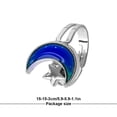 thumbnail image 4 of serony Mood Rings Unicorn Adjustable Different Styles Not Easy to Break Beautiful Changeable Temperature Jewelry Unique Design Party Type 4, 4 of 6