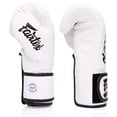 thumbnail image 5 of Fairtex Glory Training Gloves - Premium Leather MMA & Boxing Gloves |Handmade in Thailand - Shock-Absorbing Foam Padding | Ideal for Kickboxing, Sparring & Competition (White-10oz), 5 of 5