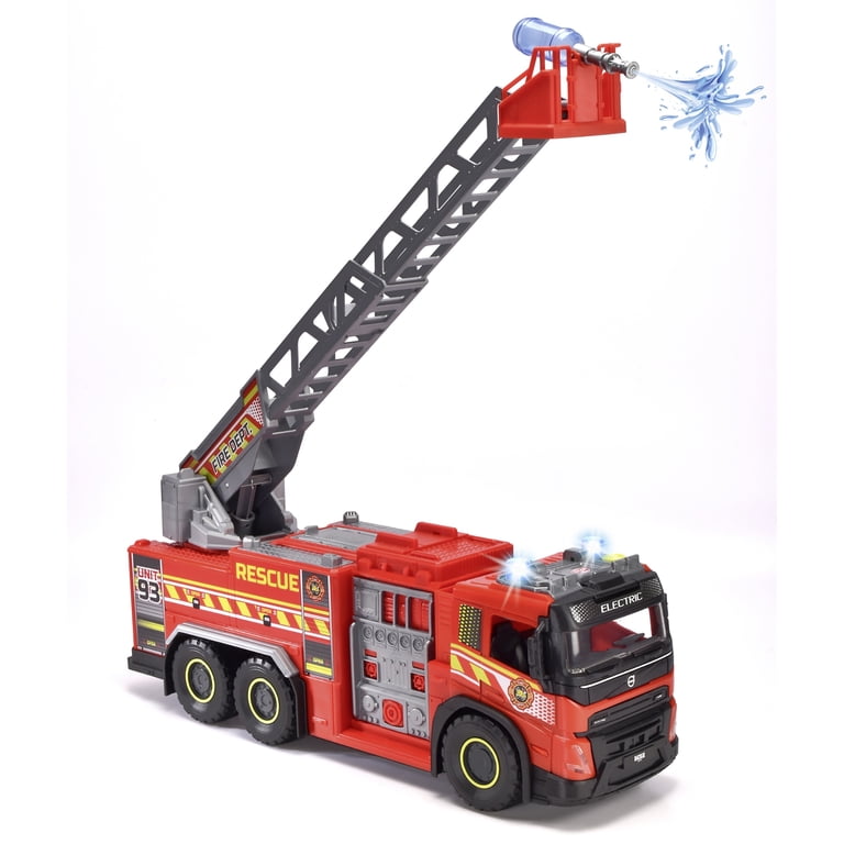 Dickie Toys: Giant Fire Truck - Red - 22