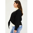 thumbnail image 2 of Cardigan con nudo Roman Fashion Tallas Extras 1847 Negro 36, 2 of 6