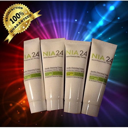 Best 2 x 0.34oz Samples NIA24 GENTLE CLEANSING CREAM FREE shipping NIA 24(TWO PIECES)-02 deal