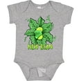 thumbnail image 3 of Inktastic New Bean Cute Sleeping Bean in Leaves and Vines Boys or Girls Baby Bodysuit, 3 of 5