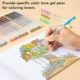 thumbnail image 5 of Shuttle Art 60 Pack Earth Tone Gel Pens, 30 Brown Earth Tone Gel Pens with 30 Refills for Adults Coloring Books Journaling Drawing Nature, Landscapes, Animals Scenes, 5 of 8