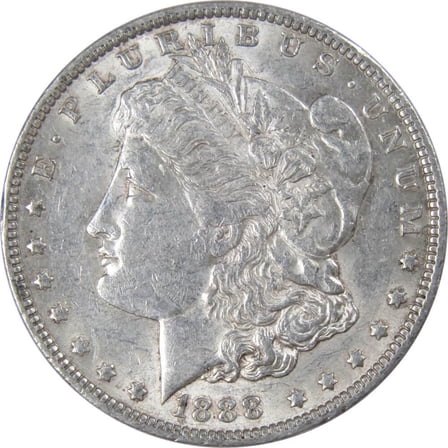 1888 Morgan Dollar XF EF Extremely Fine 90% Silver $1 US Coin Collectible