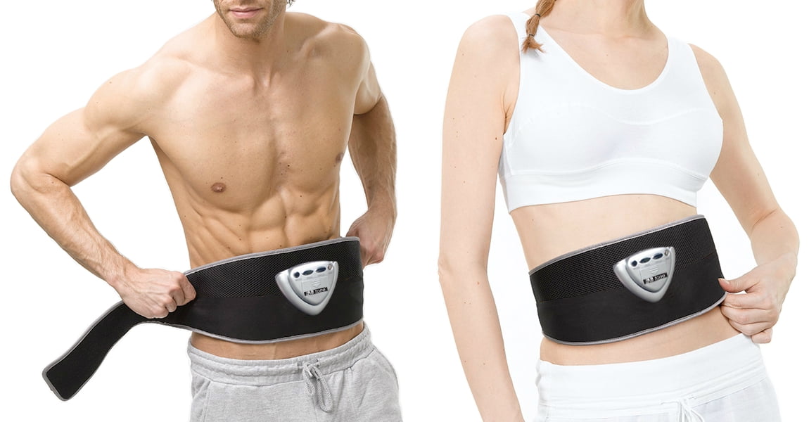 electric belly fat burner belt walmart