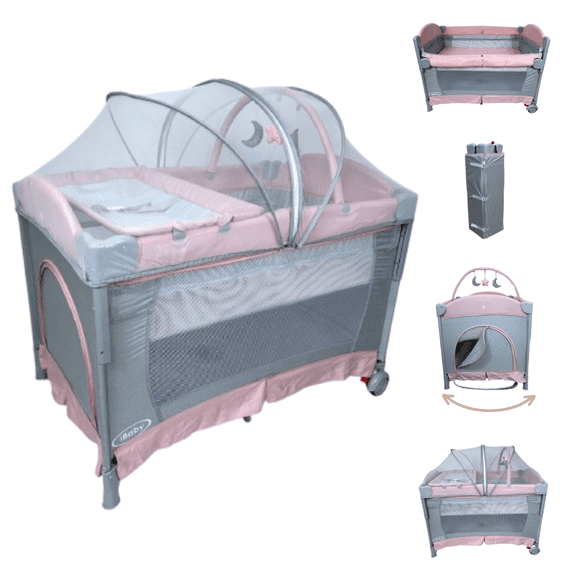 Cuna Corral Mecedora Y Colecho 4en1 Para Bebés Tuscani Ibaby cafe