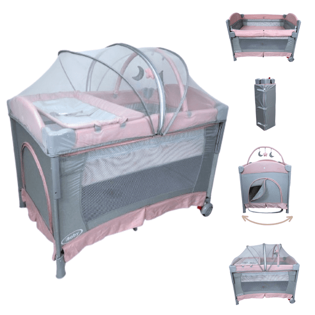 Cuna Corral Mecedora Y Colecho 4en1 Para Bebés Tuscani Ibaby cafe