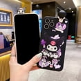 thumbnail image 4 of Para Redmi 9T 10C Note 12 11 10 9 8 Pro 9S 9A 9C 9A Mi 11 12 Lite 11T 12T Funda Para Teléfono Blanda Kuromi Cute, 4 of 4