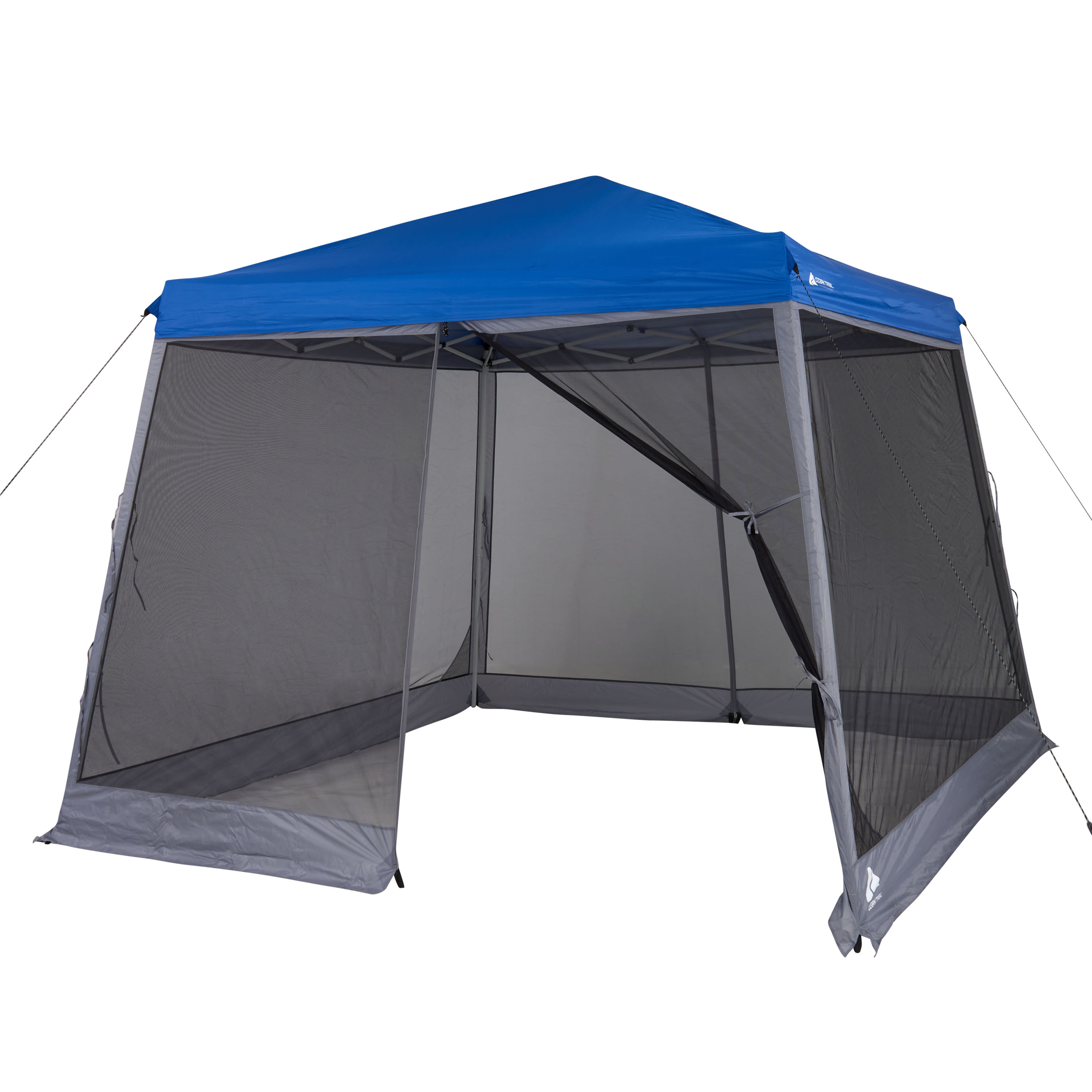 Paquete de accesorios para toldo de patas inclinadas Ozark Trail, gris, compatible con la mayoría de toldos de 10 pies x 10 pies de patas inclinadas, toldo se vende por separado 8