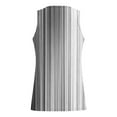 thumbnail image 5 of YUTK Men's Summer Beach Tank Tops New Fashion Casual Men's Summer Loose Waistcoat Print Sport Round-Neck Tank Features Gray 3Xl, 5 of 7