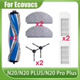 thumbnail image 2 of Repuestos para Aspiradora Robot para N20 Plus/N20/N20 : Cepillo Lateral Principal, Filtro HEPA, Mopa, Almohadillas de Tela, 2 of 5