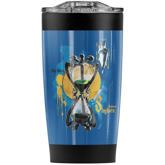 Harry Potter Urban Elegance Professor Slughorn Stainless Steel Tumbler 20 oz Coffee Travel Mug/Cup, Vacuum Insulated & Double Wall with Leakproof Sliding Lid | Great for Hot Drinks and Cold Beverages
