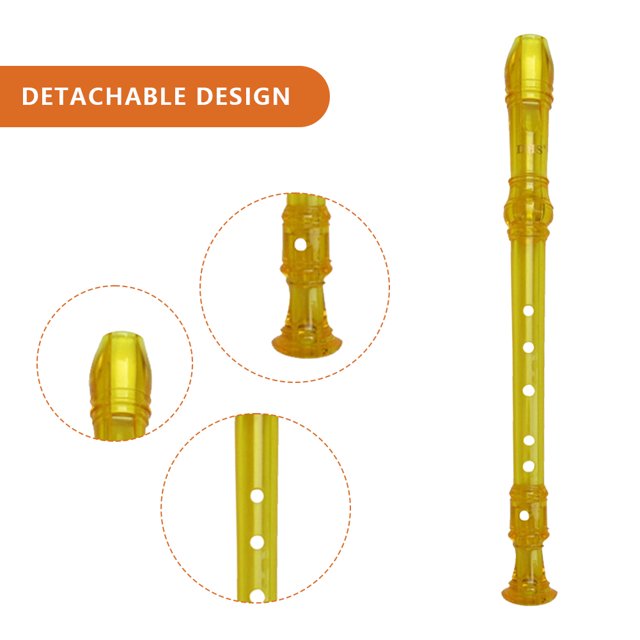 Flauta De Agudos Instrumento De Flauta Desmontable Suave No Tóxico Para Suministros De Músicos (Estilo C) Ndcxsfigh Para Estrenar