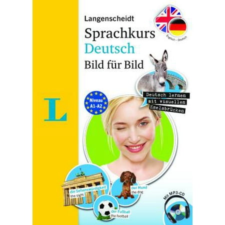 Langenscheidt German Language Course Picture by Picture - The Visual German Language Course, Coursebook and Audio CD (English Edition) : Sprachkurs Deutsch Bild Für